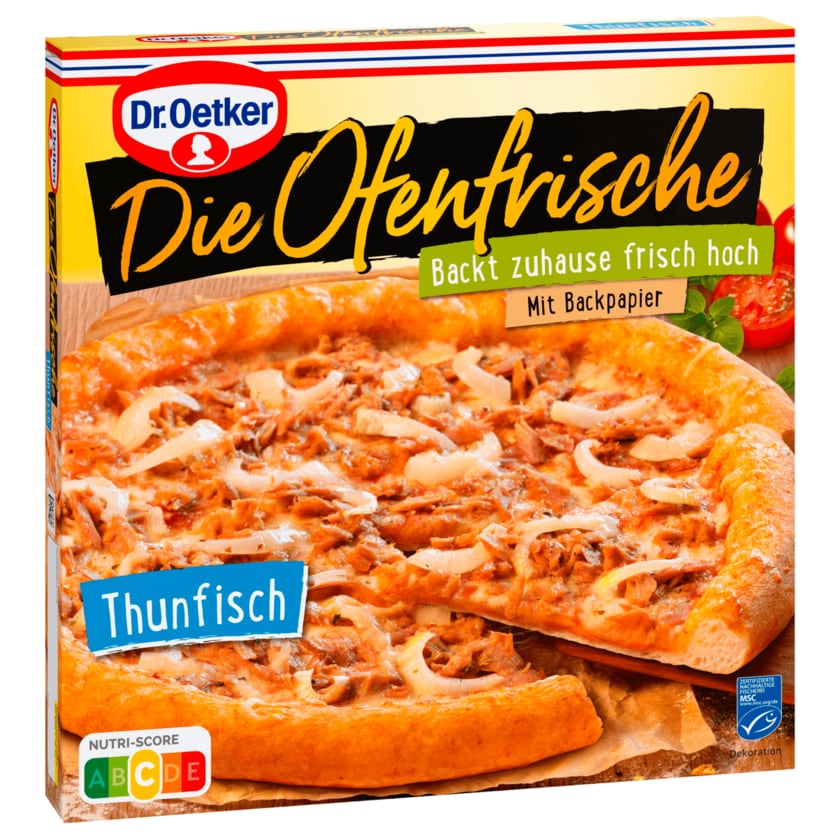 Dr. Oetker Die Ofenfrische Pizza Thunfisch 435g